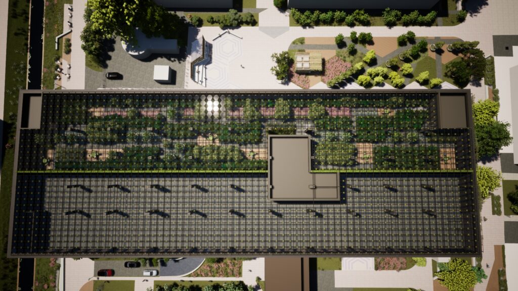 Wizualizacja SICCH (rzut z góry)