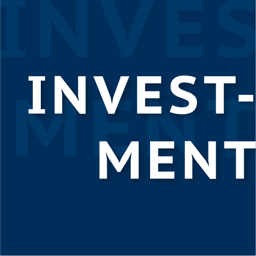 Tile with the text "Investment"